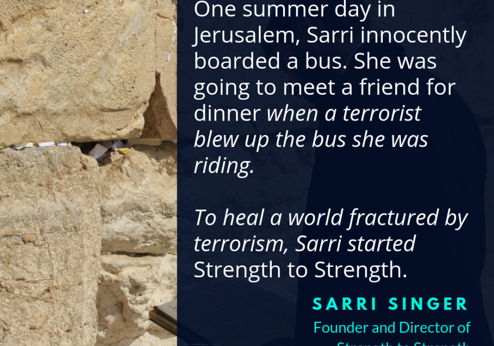 Sarri Singer - Strength to Strength